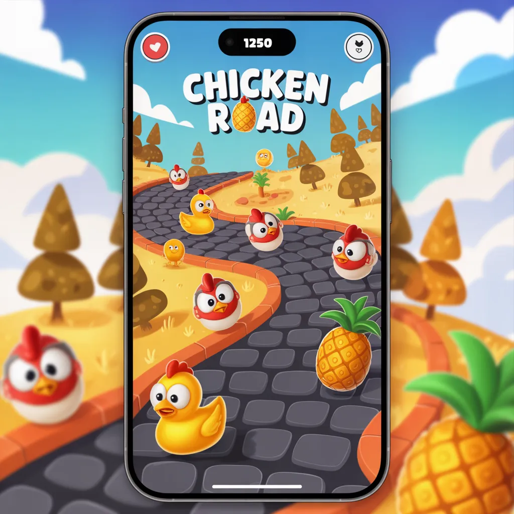 Chicken Road gameplay screenshot